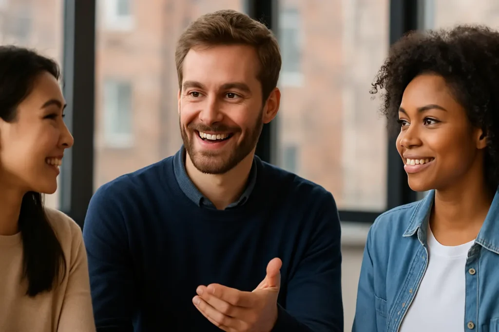 Como responder perguntas comuns no small talk em inglês