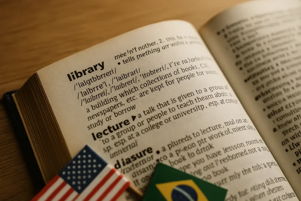 Falsos cognatos em inglês