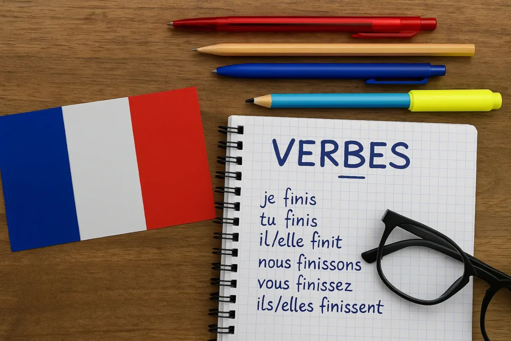 Verbos do 2º grupo em francês