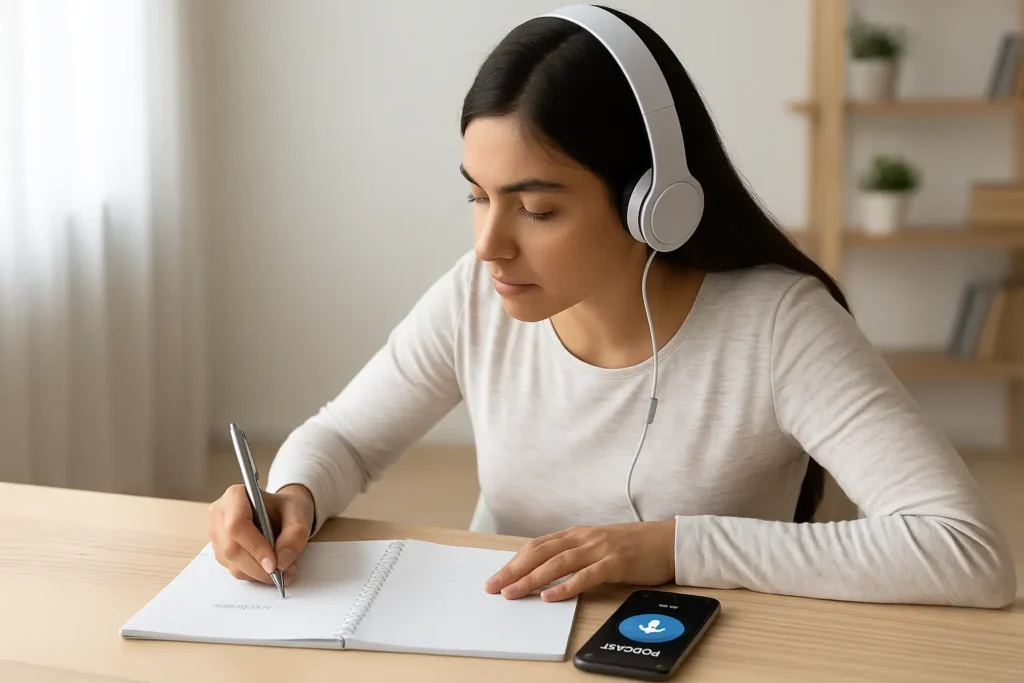 Treinando compreensão auditiva e vocabulário com input compreensível