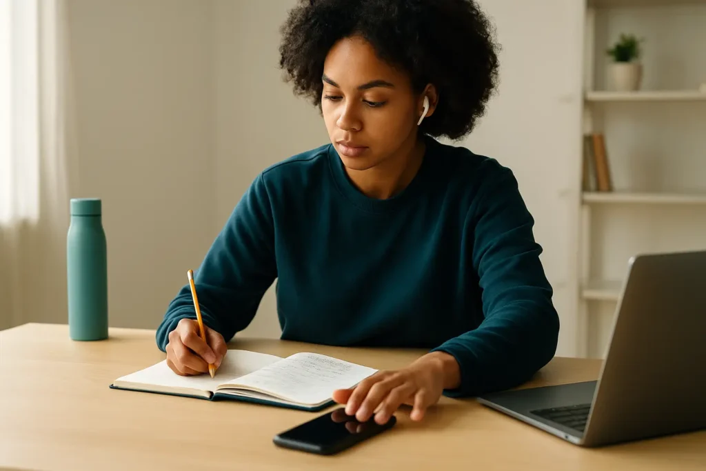Evitando distrações para manter o foco e a disciplina nos estudos