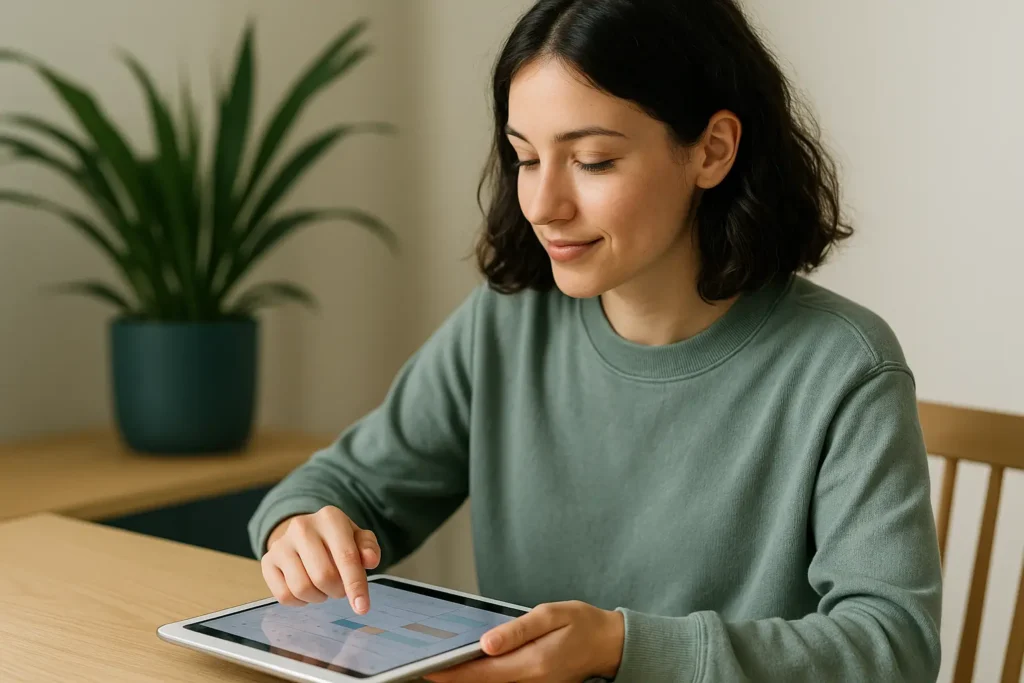 Organização digital para desenvolver disciplina e constância diária