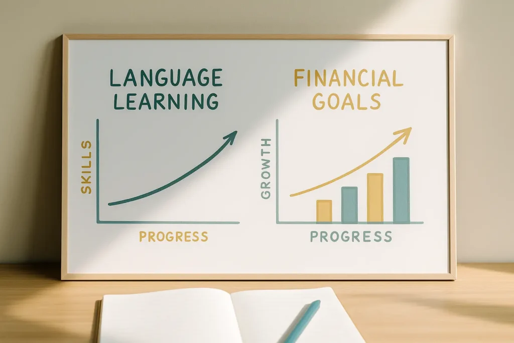 Como aprender idiomas ajuda na educação financeira pessoal