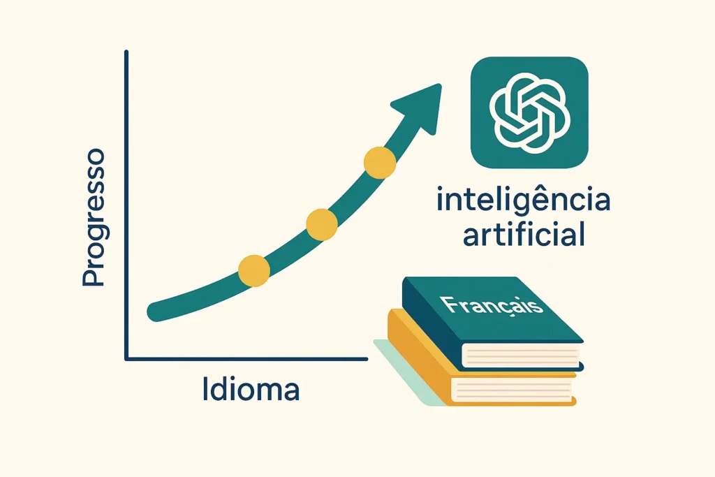 Progresso no aprendizado de idiomas com ajuda da inteligência artificial