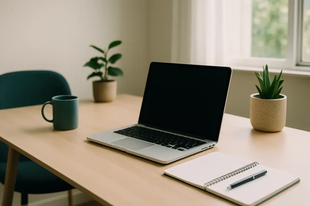 Rotina organizada de estudos com IA e aplicativos de idiomas