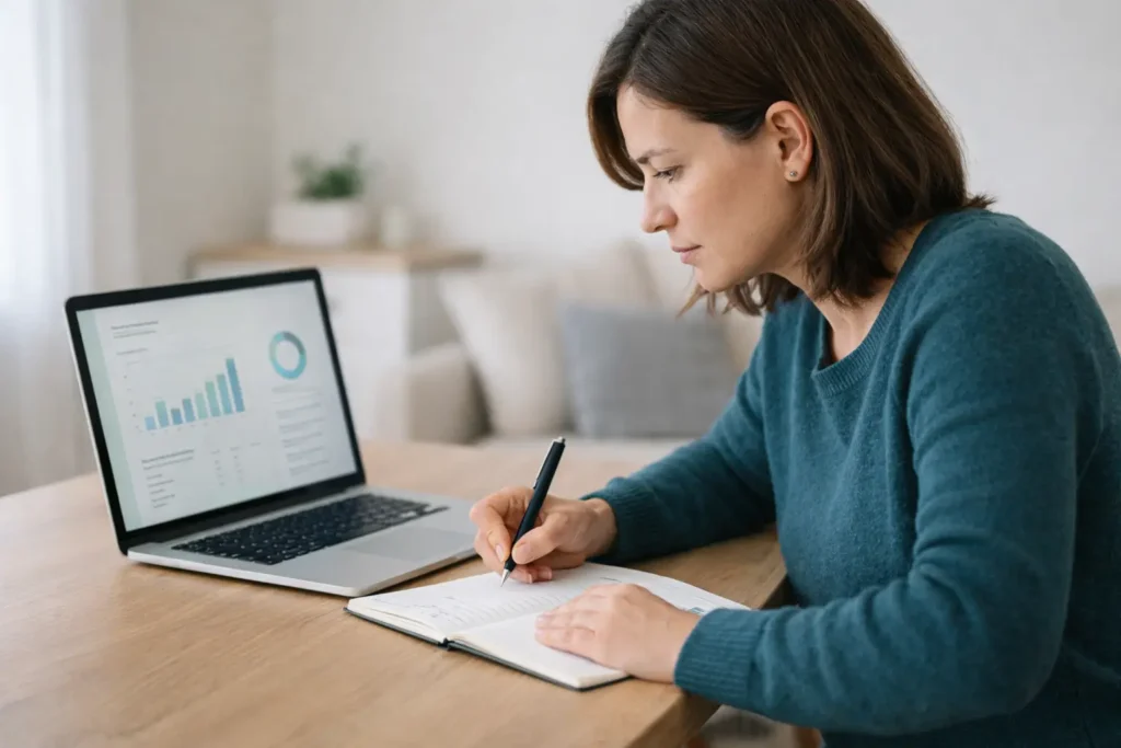 Análise cuidadosa antes de voltar a investir após um período parado.