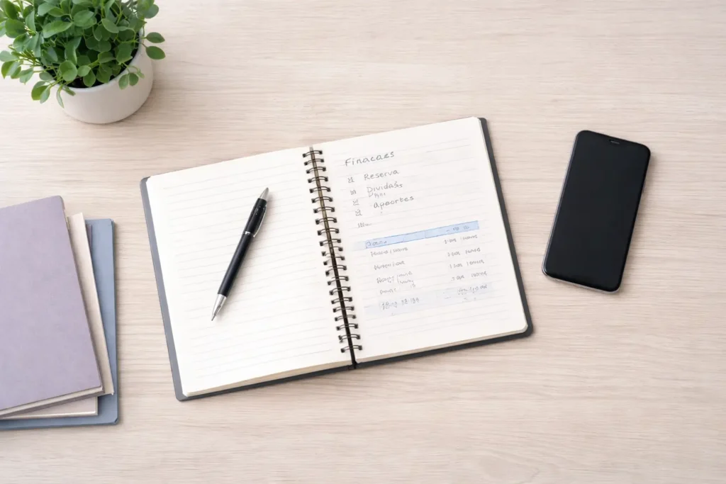 Reflexão sobre pausa nos investimentos antes de recomeçar com mais consciência.