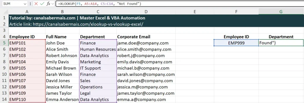 excel xlookup native error handling
